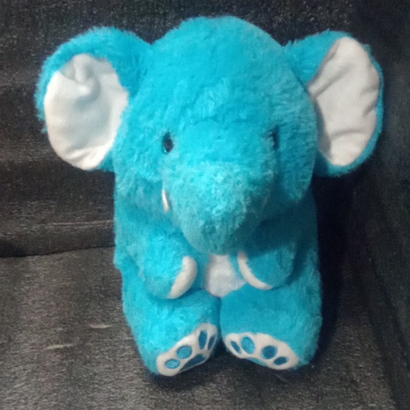 peek a boo Other - Blue Plush Elephant Toy